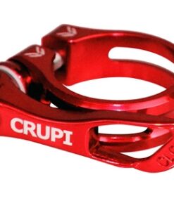 Crupi Quick Release Seat Post Clamp - Red