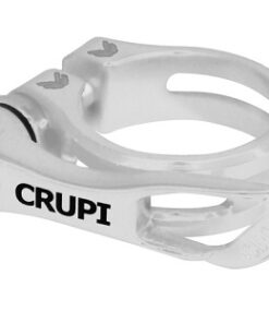 Crupi Quick Release Seat Post Clamp - White