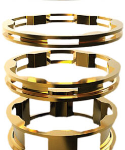 BOX One Zero Alloy Headset Spacers - Gold