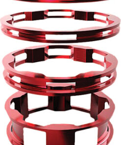 BOX One Zero Alloy Headset Spacers - Red