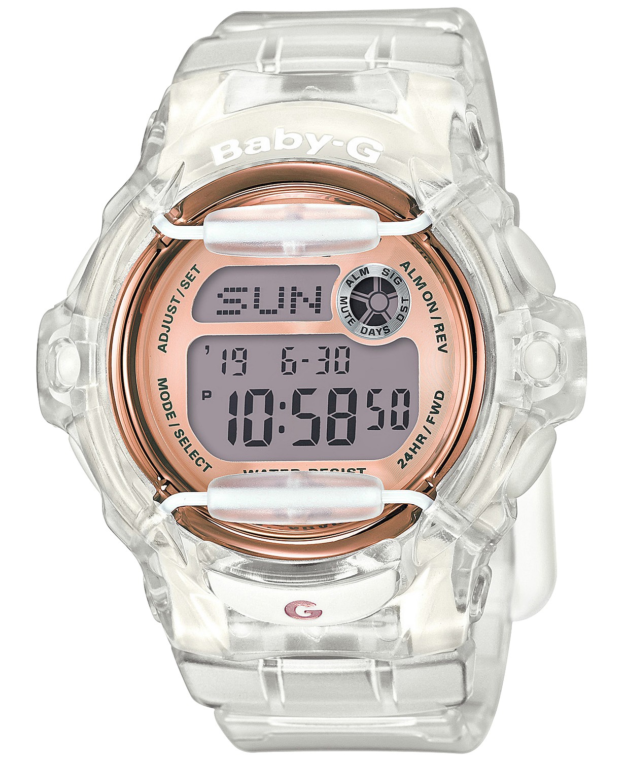 tonehøjde Sherlock Holmes Selskab Casio Baby-G BG169G-7B Digital Watch - Time 2 Shine BMX