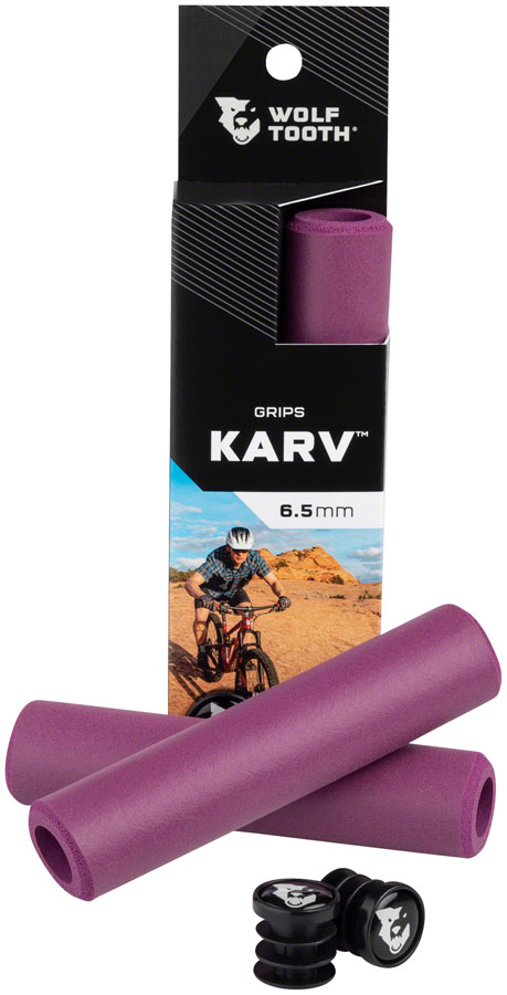 Purple Wolf Tooth Components Karv Grips