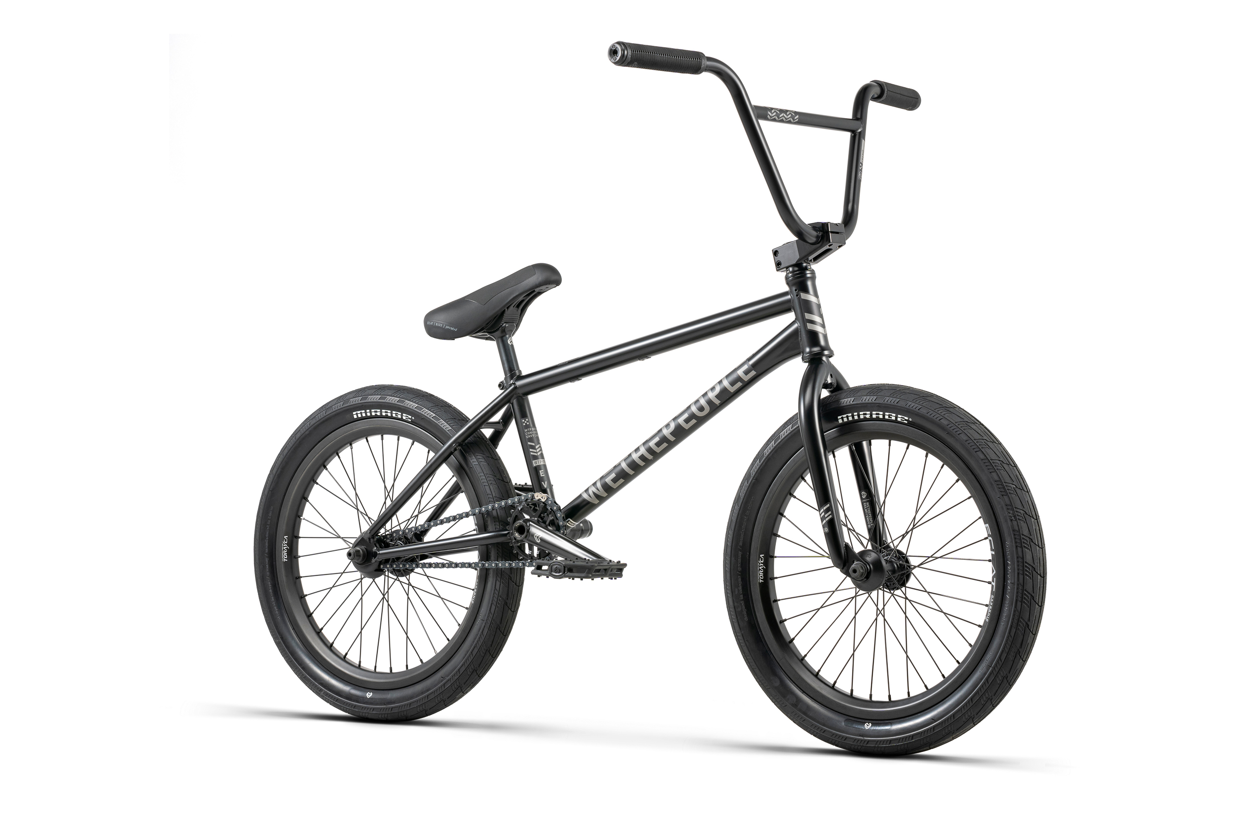 2023 We The People Envy Carbonic BMX Bike - Matt Black