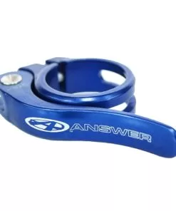 Answer Quick Release Alloy Seat Clamp - Blue